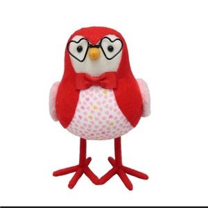 Target Valentine Bird with Heart Glasses